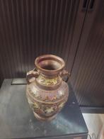Japanse bronzen/ koperlegering cloisonne, Antiek en Kunst, Ophalen