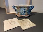 Royal Makkum Flower Pot Color incl certificate, Antiek en Kunst, Antiek | Porselein, Ophalen of Verzenden