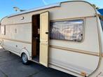 Tabbert diadem 570 met kenteken, Caravans en Kamperen, Caravans, Schokbreker, Rondzit, Tabbert, Frans bed