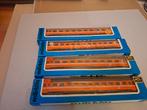 4 Märklin Rijtuigen HO, Hobby en Vrije tijd, Modeltreinen | H0, Wisselstroom, Gebruikt, Wagon, Ophalen of Verzenden