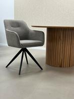 8x Grijs/Taupe - Luxe draaistoelen - Laatste sets, N, N, Ophalen of Verzenden, Grijs