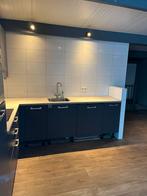 Gebruikte Keuken - Hoekkeuken, Huis en Inrichting, Keuken | Complete keukens, Ophalen, Gebruikt, Hoekkeuken, Kunststof