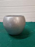 bloempot zilvergrijs, Ophalen of Verzenden, 'T Olde Gre-j, Info@toldegrej.nl, Endepoelstraat 20f Didam