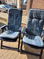 Tuinstoel en tuinkussen, Tuin en Terras, Tuinstoelen, Ophalen, Zo goed als nieuw, Kunststof
