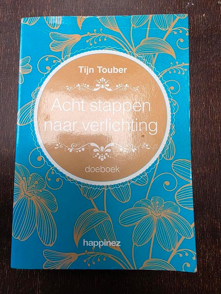 Acht stappen naar verlichting - Tijn Touber, Boeken, Esoterie en Spiritualiteit, Zo goed als nieuw, Achtergrond en Informatie