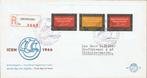 Nederland 5x FDC uit 1966 nr. E78+E78A t/m E81, Postzegels en Munten, Postzegels | Nederland, Verzenden, Na 1940, Gestempeld