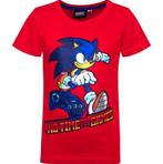 Sonic T-shirt - Rood - Maat 104, Kinderen en Baby's, Sonic, Nieuw, Ophalen of Verzenden, Shirt of Longsleeve