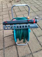 Gardena gazonsproeier en tuinslanghaspel, Tuin en Terras, Ophalen, Gebruikt, Tuinslanghaspel