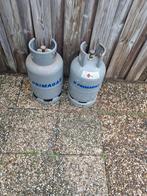 2 gasflessen, Tuin en Terras, Gasbarbecues, Ophalen, Zo goed als nieuw