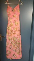Lange bloemetjesjurk met zijsplit missguided, mt 34 NIEUW, Ophalen, Nieuw, Maat 34 (XS) of kleiner, Onder de knie