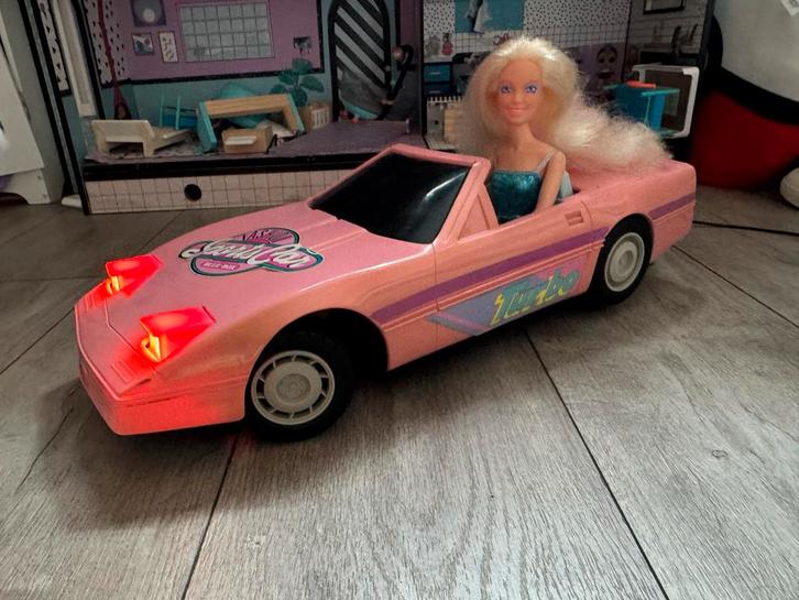 Barbie Corvette + Jem & Holograms Pop - Vintage Set, Verzamelen, Speelgoed, Gebruikt, Ophalen of Verzenden