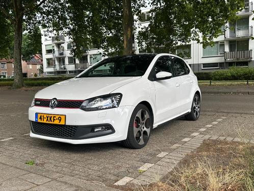 Volkswagen Polo 1.4 TSI 132KW DSG 2012 Wit, Auto's, Volkswagen, Bedrijf, Polo, Airbags, Airconditioning, Cruise Control, Panoramadak