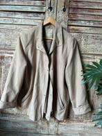 Marcona vintage suede look jasje maat 42, Beige, Maat 42/44 (L), Ophalen of Verzenden, Zo goed als nieuw