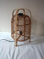 Lamp merk Mica kleur lichtbruin 100% handgemaakt, Ophalen of Verzenden, Nieuw, Hout, Minder dan 50 cm
