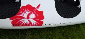 Starboard waveboard 88 liter afm. 259x56 cm beschikbaar voor biedingen