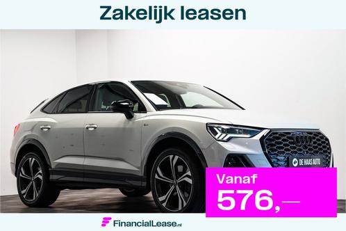 Audi Q3 Sportback 45 TFSI e S-Line/Matrix/Carplay/Elek stoel, Auto's, Audi, Bedrijf, Lease, Financial lease, Q3, ABS, Achteruitrijcamera