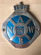 Vintage Antiek Grille Embleem Badge ANWB 100 x 120 mm, Auto diversen, Auto-accessoires, Verzenden, Gebruikt