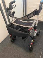 Rollator met voor tas wanelstok houder inklapbaar, Ophalen, Zo goed als nieuw