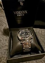 Vendoux Globe XL Chronograaf Herenhorloge, Sieraden, Tassen en Uiterlijk, Horloges | Heren, Verzenden, Gebruikt, Staal, Overige merken
