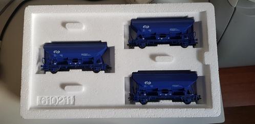 Roco NS zelflossers - 3 stuks -46248 - H0, Hobby en Vrije tijd, Modeltreinen | H0, Gebruikt, Wagon, Gelijkstroom, Roco, NS, Ophalen of Verzenden