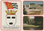 DRACHTEN Gemeentehuis Villa Wapen Vlag, Verzamelen, Ansichtkaarten | Nederland, Verzenden, 1980 tot heden, Ongelopen, Friesland