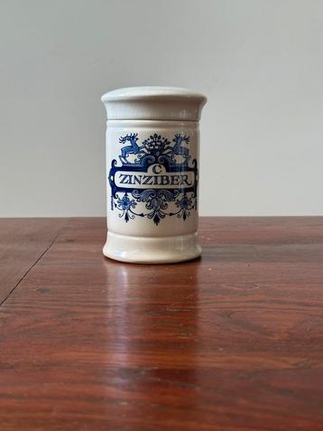 Apothekerspot Delfts Blauw – Zinziber (15 cm) beschikbaar voor biedingen