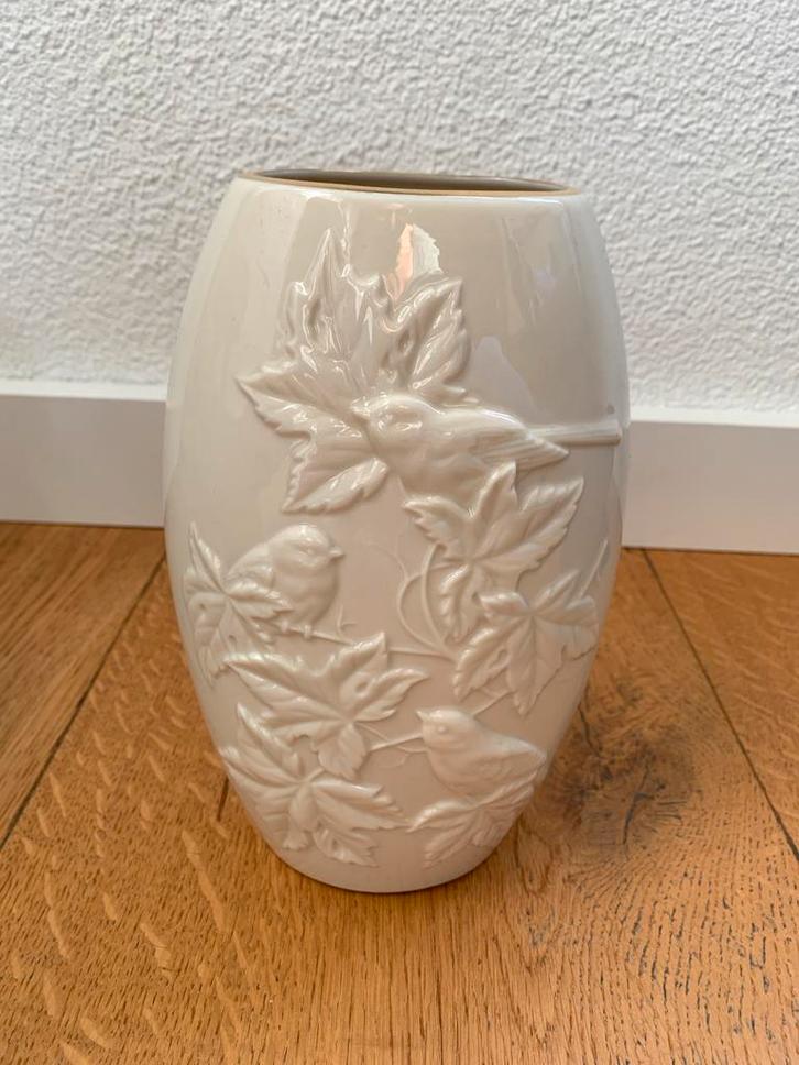 Vintage Lenox Four Seasons Fall vaas met 24-karaats goudverf, Antiek en Kunst, Antiek | Vazen, Ophalen of Verzenden