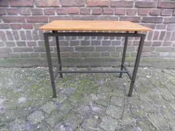 Tafel bijzettafel vintage retro zwevend blad sidetable beschikbaar voor biedingen