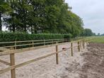 houten omheining paardenbak paddock machinaal houten hek, Dieren en Toebehoren, Stalling en Weidegang, Weidegang, 4 paarden of pony's of meer