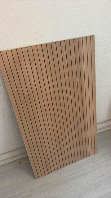 Wandpaneel licht eiken 260x52,5 cm beschikbaar voor biedingen