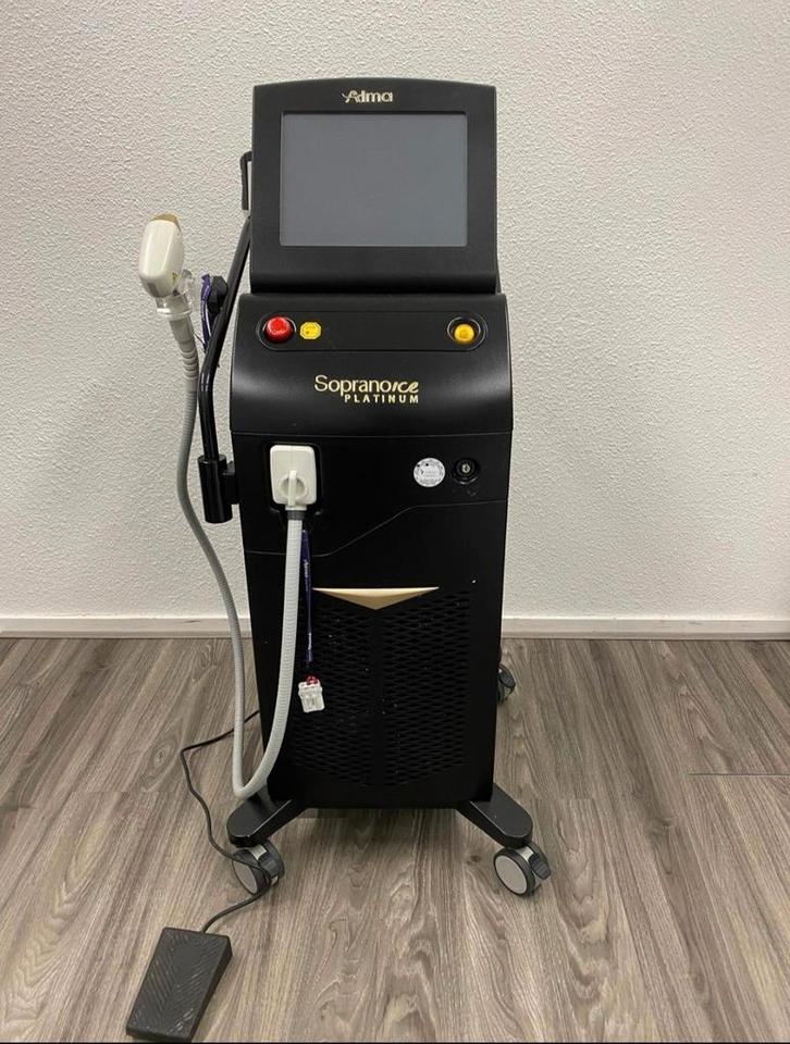Alma Soprano Ice Platinum Laser ontharingsapparaat, Witgoed en Apparatuur, Persoonlijke-verzorgingsapparatuur, Zo goed als nieuw