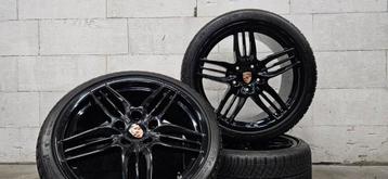 20" Porsche 911 991 originele velgen Michelin winterbanden  beschikbaar voor biedingen