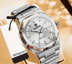 Horloge, Sieraden, Tassen en Uiterlijk, Horloges | Heren, Overige merken, Staal, Staal, Verzenden