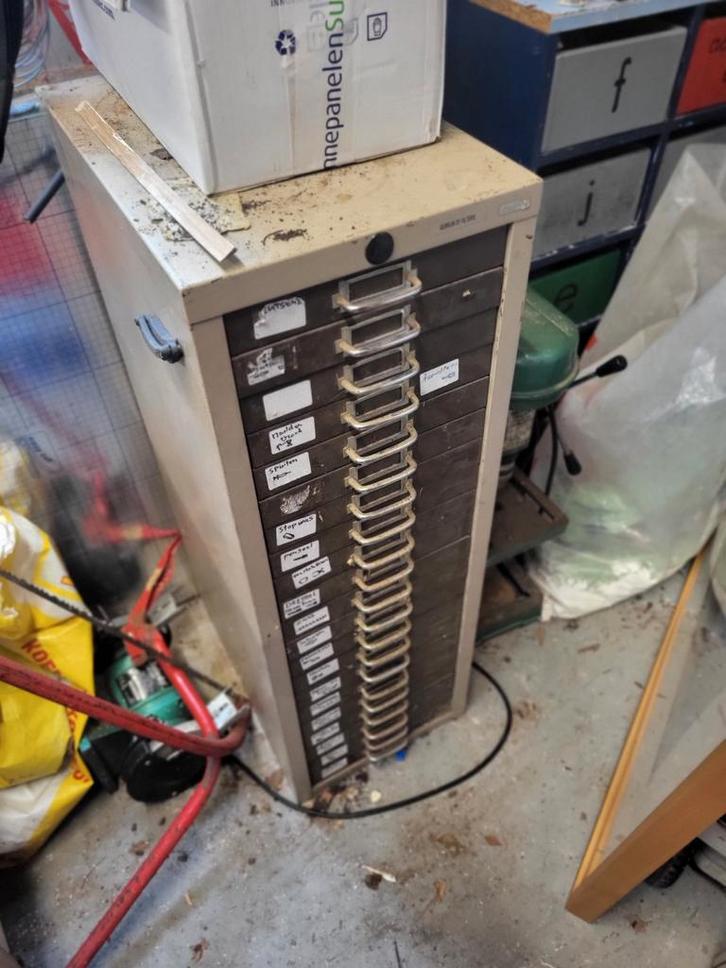 Ladekast met 21 A4 lades, Huis en Inrichting, Kasten | Roldeurkasten en Archiefkasten, Minder dan 100 cm, 25 tot 50 cm, Ophalen