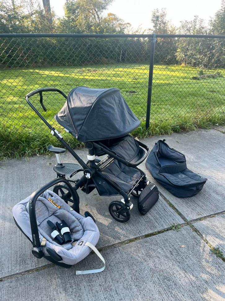 Bugaboo Fox Compleet. Met nieuwe onderdelen., Kinderen en Baby's, Kinderwagens en Combinaties, Gebruikt, Combiwagen, Bugaboo, Met autostoeltje