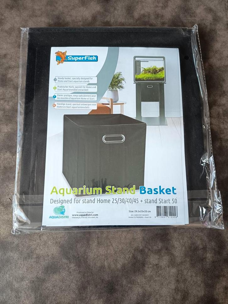 NIEUW mand voor in aquarium meubel, Dieren en Toebehoren, Vissen | Aquaria en Toebehoren, Zo goed als nieuw, Filter of Co2, Ophalen of Verzenden