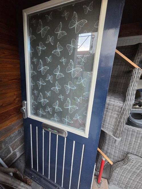 MERBAU HARDHOUTEN VOORDEUR...93x2.11..Per direct op te halen, Doe-het-zelf en Verbouw, Kozijnen en Schuifpuien, Gebruikt, Deurkozijn