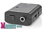 Digitale Audioconverter, Input S/PDIF-TosLink, Output 2x RCA