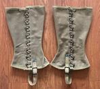 US WW2 Leggings Canvas M1938 Dismounted - maat 3R uit 1943, Verzamelen, Verzenden, Landmacht, Amerika, Overige typen