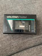 Vintage Sony Walkman Cassette Player Fm Radio WM-F22, Ophalen of Verzenden, Walkman