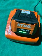 Stihl AP 500 S Accu + AL 500 Oplader, Ophalen, Gebruikt, Accu, Overige soorten