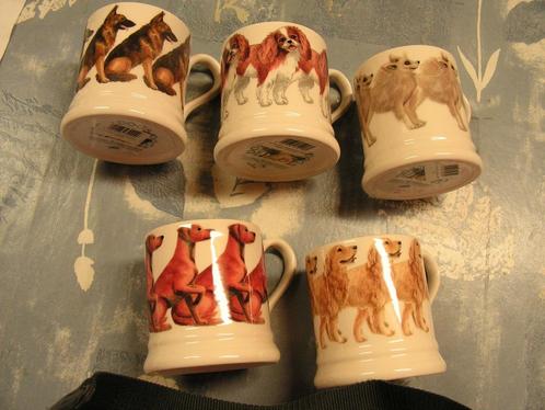 Emma Bridgwater half pint mugs honden, Huis en Inrichting, Keuken | Servies, Nieuw, Kop(pen) en/of Schotel(s), Overige stijlen