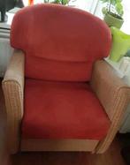 Twee Lloyd Loom fauteuils (geen riet/rotan), Huis en Inrichting, Fauteuils, Ophalen, Overige materialen, Gebruikt, Lloyd loom