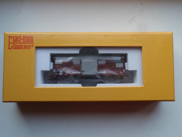 EXACT TRAIN SBB Gs, Hobby en Vrije tijd, Modeltreinen | H0, Nieuw, Wagon, Gelijkstroom, Overige merken, Ophalen of Verzenden