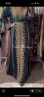 Takshita groen volbewerkt m/l, Kleding | Dames, Gelegenheidskleding, Ophalen of Verzenden, Zo goed als nieuw, Groen, Overige typen