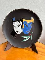 West-Germany wandbord Ruscha Keramik 30 cm Carnaval, Ophalen of Verzenden