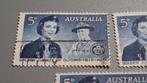 Australië Postzegel - Golden Jubilee Guiding 2, Ophalen of Verzenden, Na 1940, Gestempeld