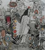 Free Graphic / Exlibris Bird Gamayon door Juri Nozdrin (RU), Ophalen of Verzenden