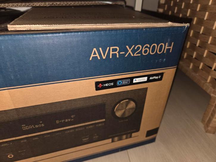 Denon AVR-X2600H Receiver - Topklasse!, Audio, Tv en Foto, Versterkers en Receivers, Gebruikt, 7.1, 120 watt of meer, Denon, Ophalen of Verzenden