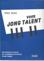 Folk Dean voor Jong Talent boek 2, Les of Cursus, Piano, Zo goed als nieuw, Ophalen